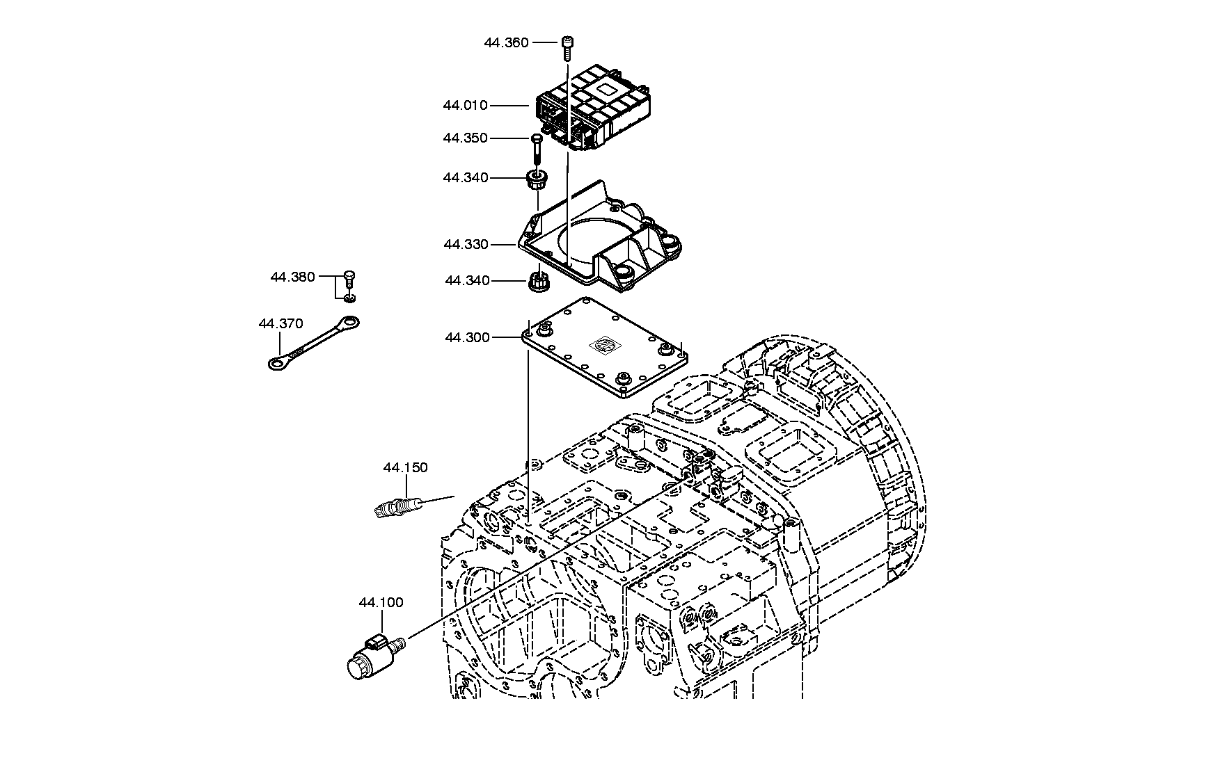 drawing for JOHN DEERE L171236 - O-RING (figure 1)