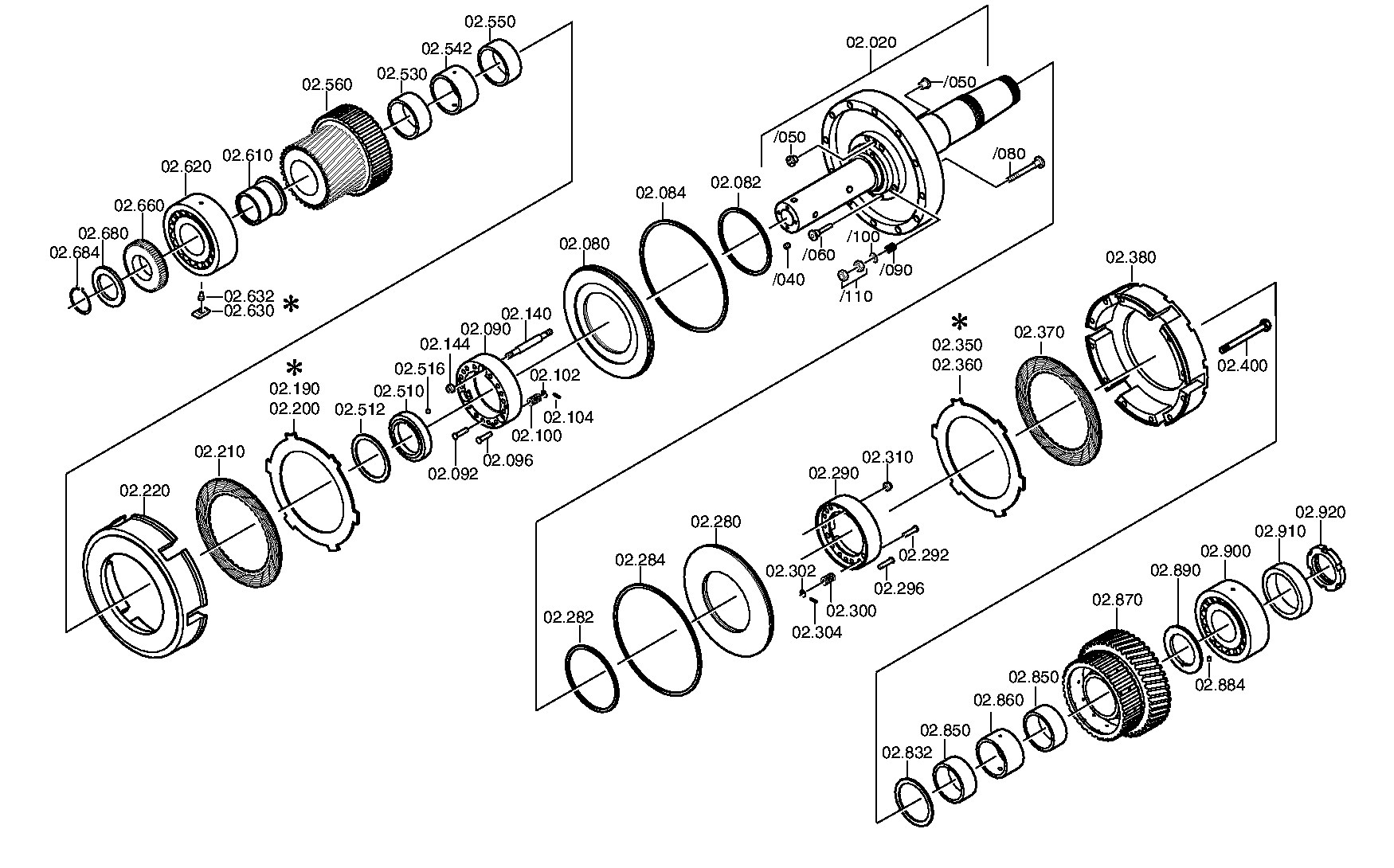 drawing for DAF 1804133 - CIRCLIP (figure 1)