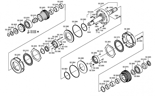 drawing for DAF 1804133 - CIRCLIP (figure 2)