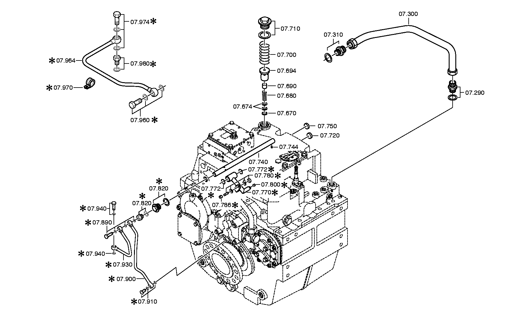 drawing for VOITH-GETRIEBE KG 190003098012 - SEALING RING (figure 5)