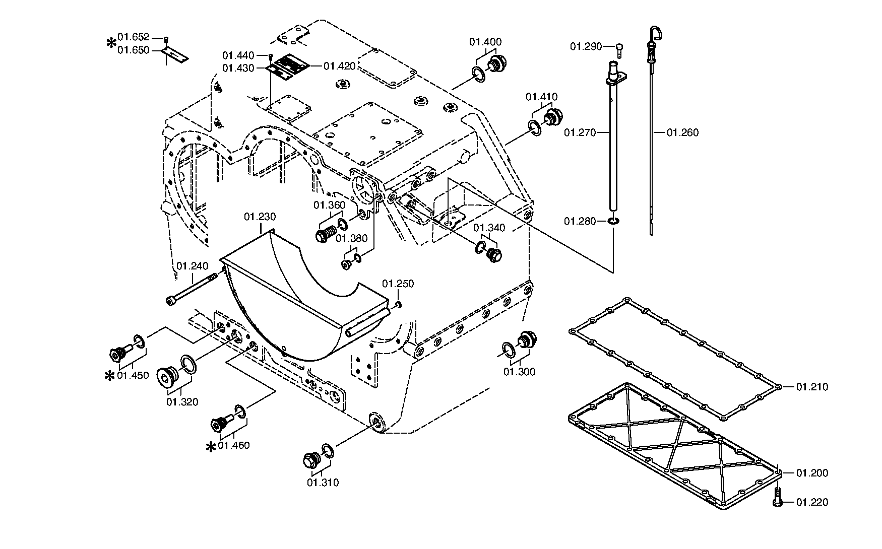 drawing for JOHN DEERE 15M6550 - SCREW PLUG (figure 4)