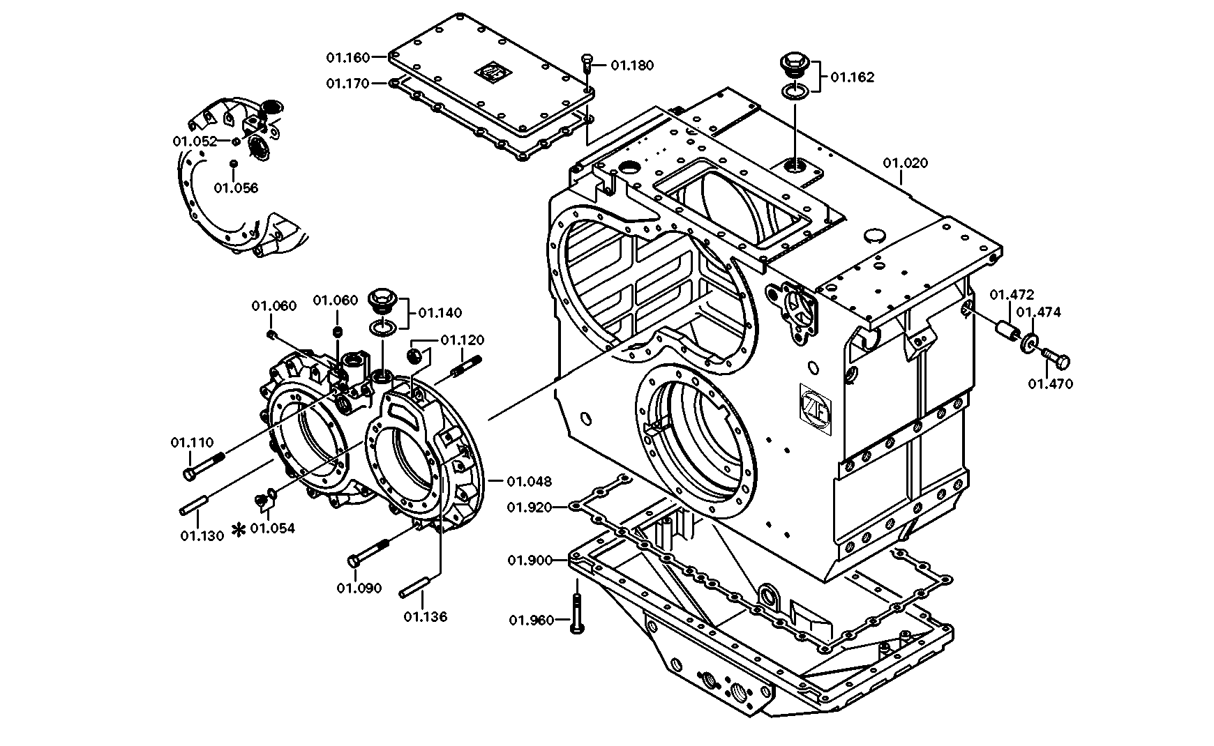 drawing for DAF 1897858 - HEXAGON SCREW (figure 2)