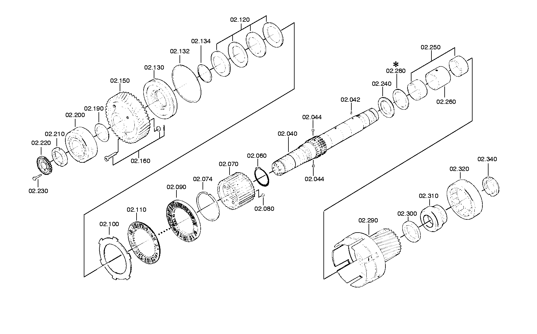 drawing for SKF 22320EKN1/C3 - SPHERICALLY SEATED BEARING (figure 2)