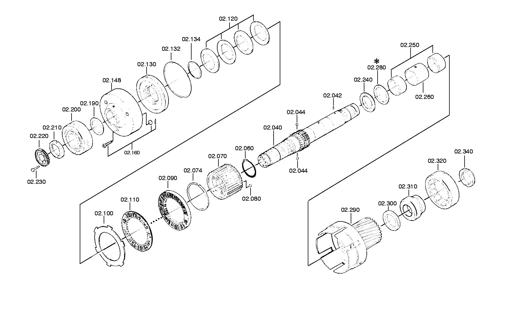 drawing for SKF 22320EKN1/C3 - SPHERICALLY SEATED BEARING (figure 3)