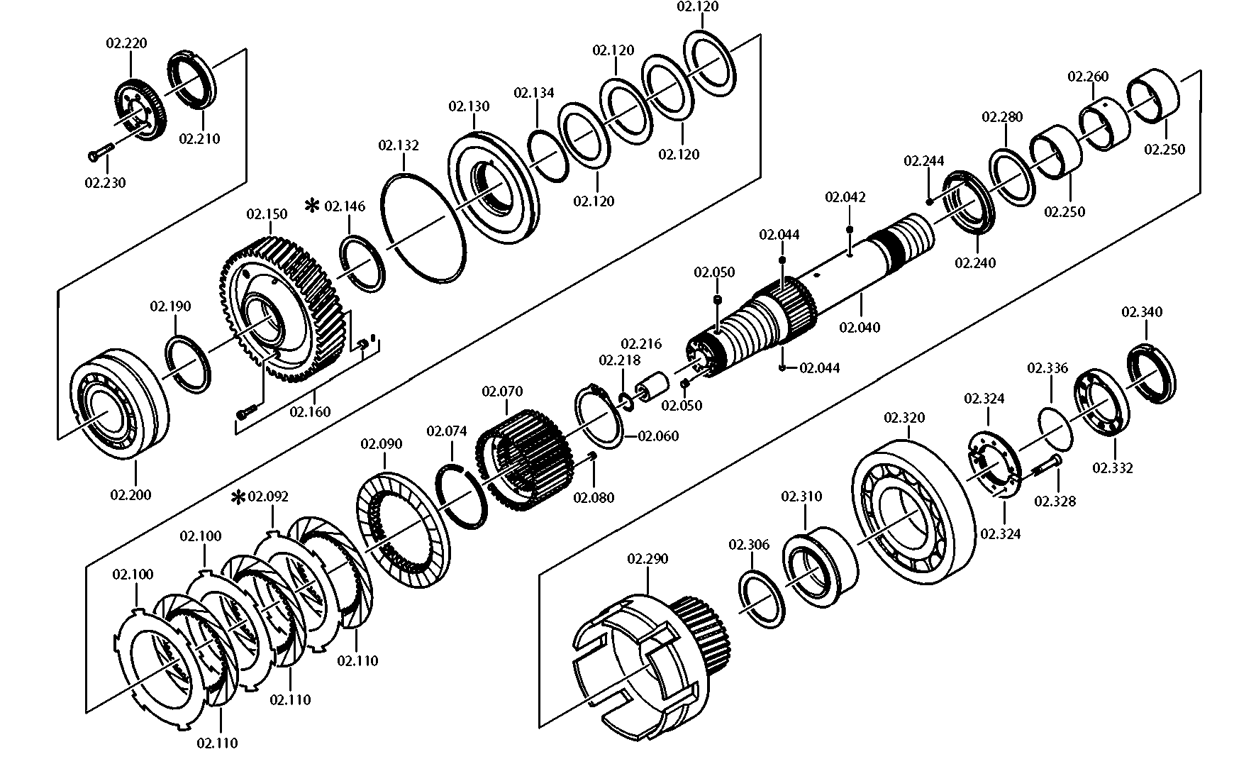 drawing for DOOSAN 152898 - RETAINING RING (figure 3)