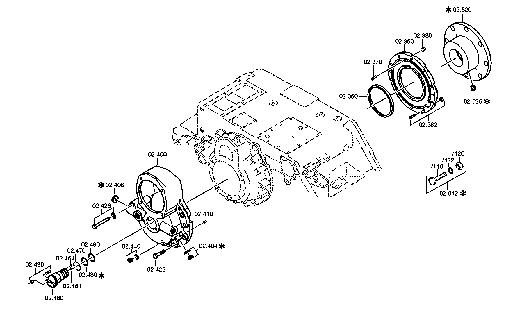 drawing for DAIMLER AG A0009876146 - O-RING (figure 2)