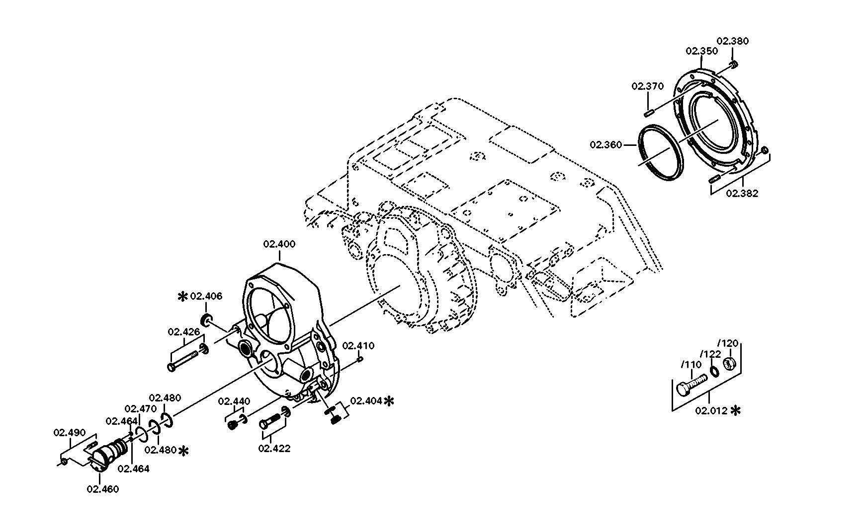 drawing for DAIMLER AG A0009876146 - O-RING (figure 3)