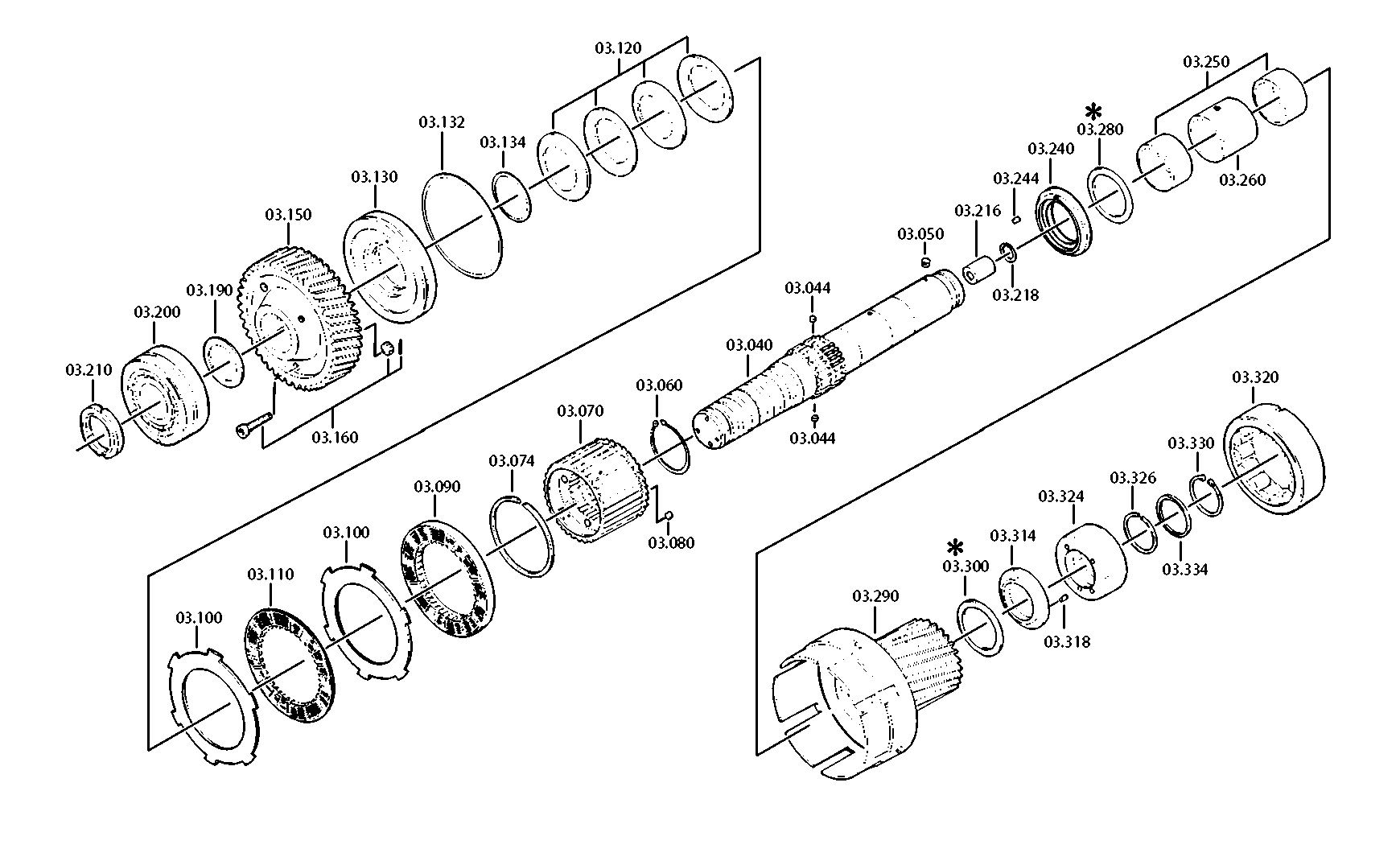 drawing for ASIA MOTORS CO. INC. 409-01-0052 - CIRCLIP (figure 1)