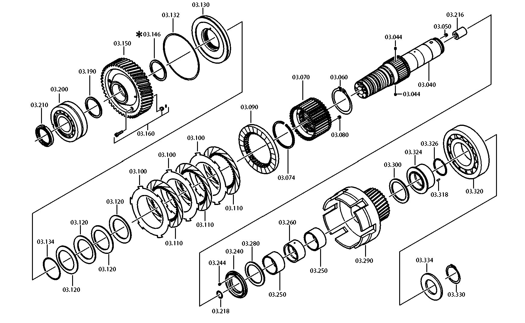 drawing for ASIA MOTORS CO. INC. 409-01-0052 - CIRCLIP (figure 2)