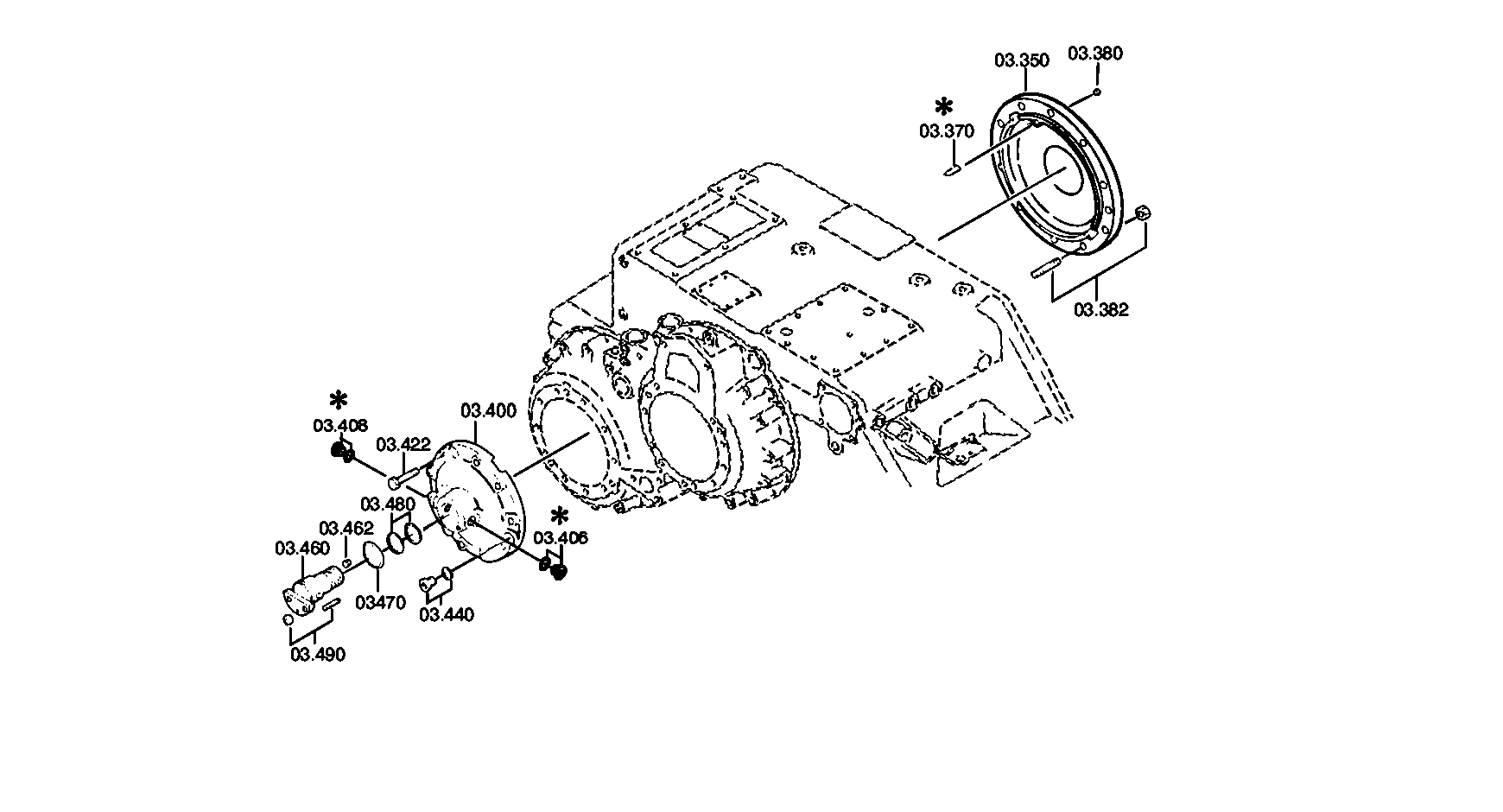 drawing for TEREX EQUIPMENT LIMITED 8001970 - HEXAGON NUT (figure 3)