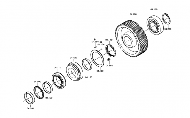 drawing for JUNGHEINRICH AG 50234309 - RETAINING RING (figure 1)