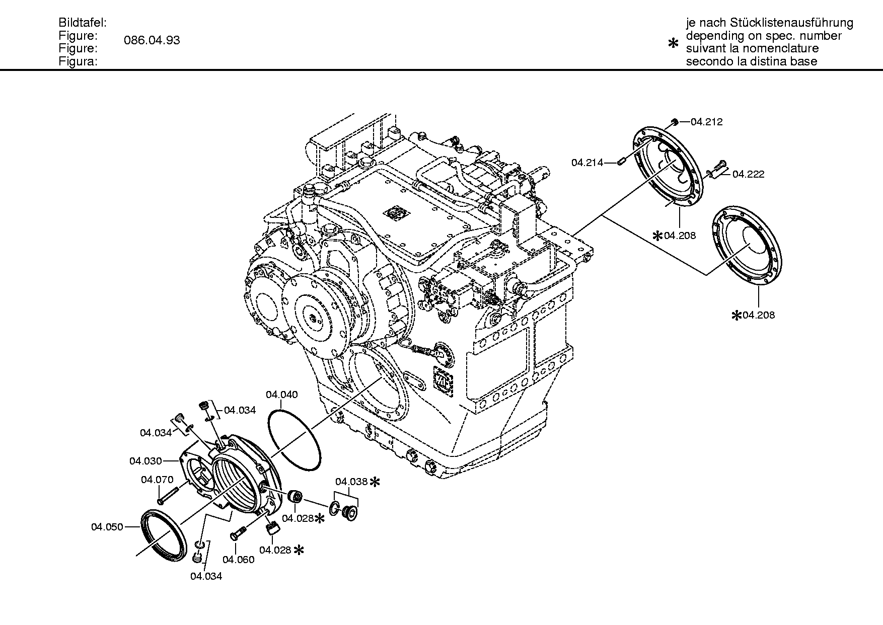 drawing for MTU, FRIEDRICHSHAFEN XP52624500048 - SHAFT SEAL (figure 4)