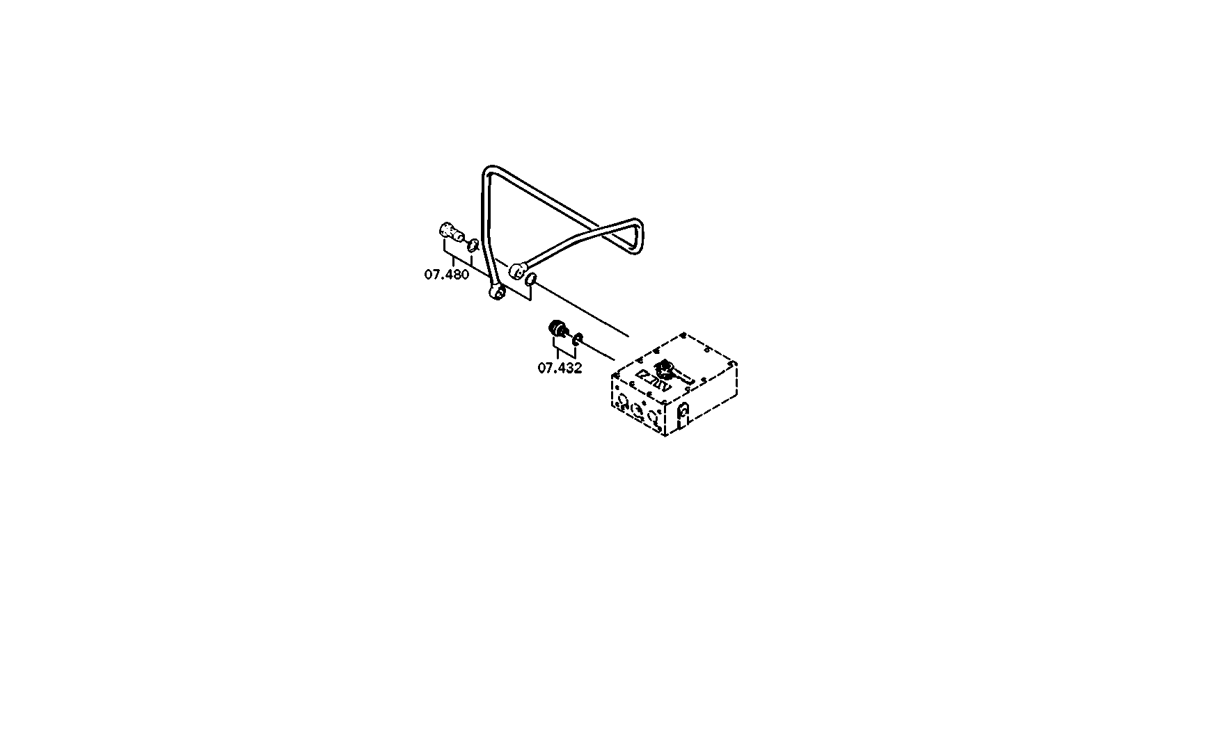 drawing for ORENSTEIN & KOPPEL AG 0771014 - SCREW PLUG (figure 4)