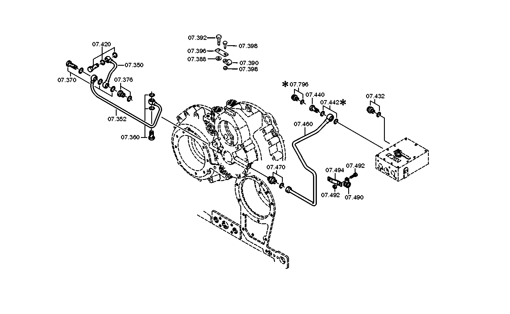 drawing for DOOSAN 252348 - HEXAGON SCREW (figure 4)