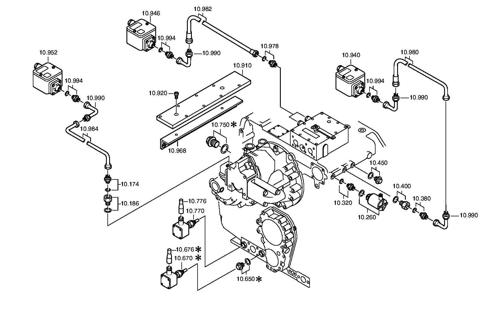 drawing for JOHN DEERE TTZF100176 - SCREW PLUG (figure 5)