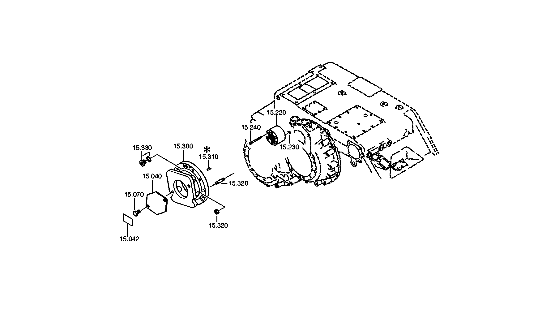 drawing for LIEBHERR GMBH 0500217 - CIRCLIP (figure 1)