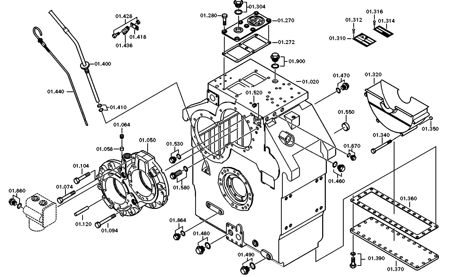 drawing for JOHN DEERE L150873 - O-RING (figure 3)