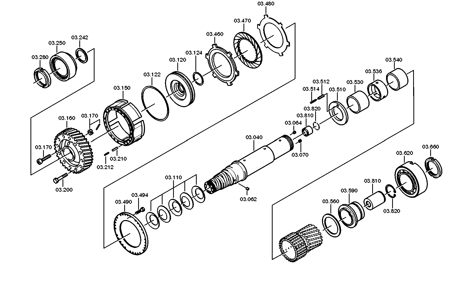 drawing for DOOSAN 252805 - SLOT.PIN (figure 3)