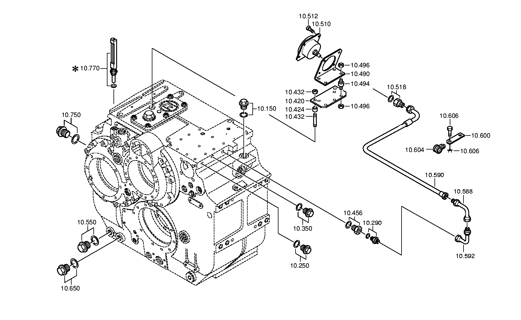 drawing for DAF 689418 - WASHER (figure 4)