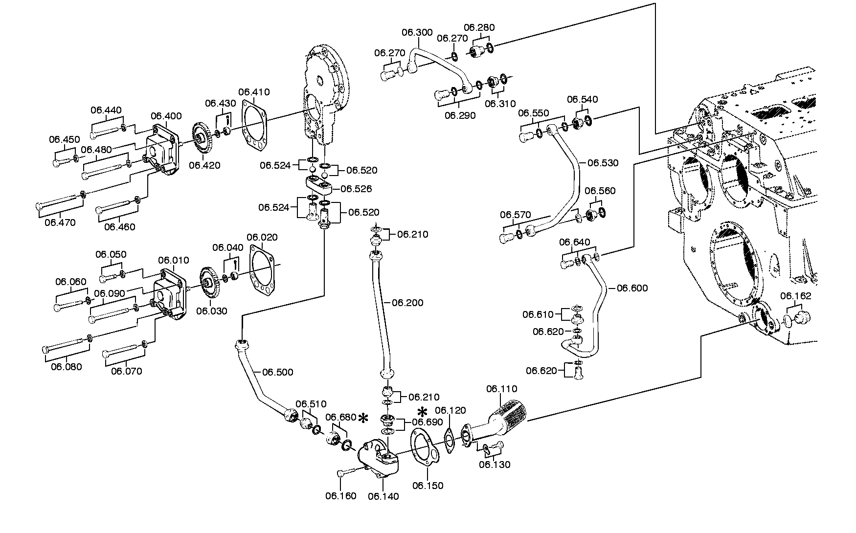 drawing for DAF 119418 - BALL BEARING (figure 1)