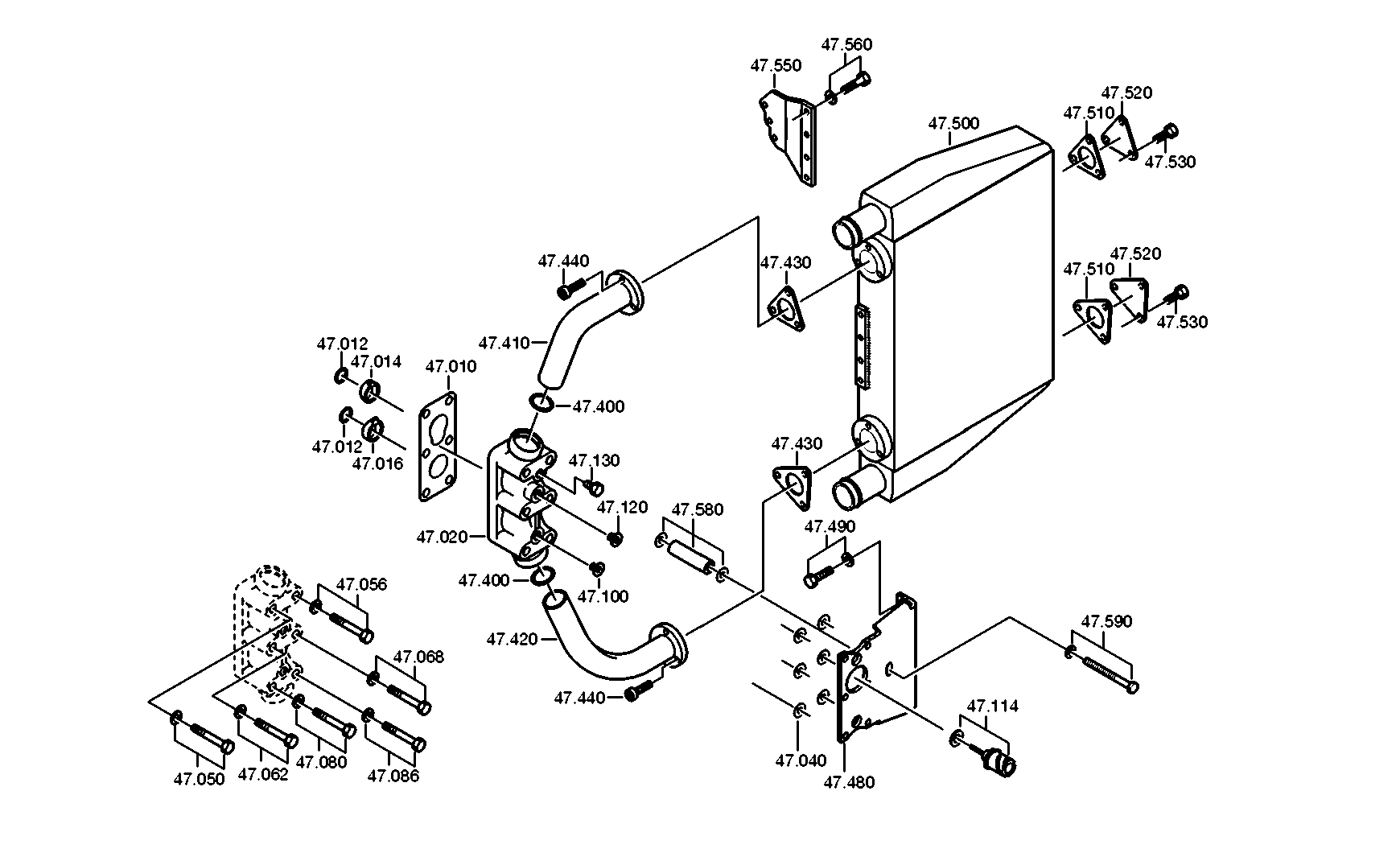 drawing for MTU, FRIEDRICHSHAFEN XP00G30100041 - TUBE (figure 2)