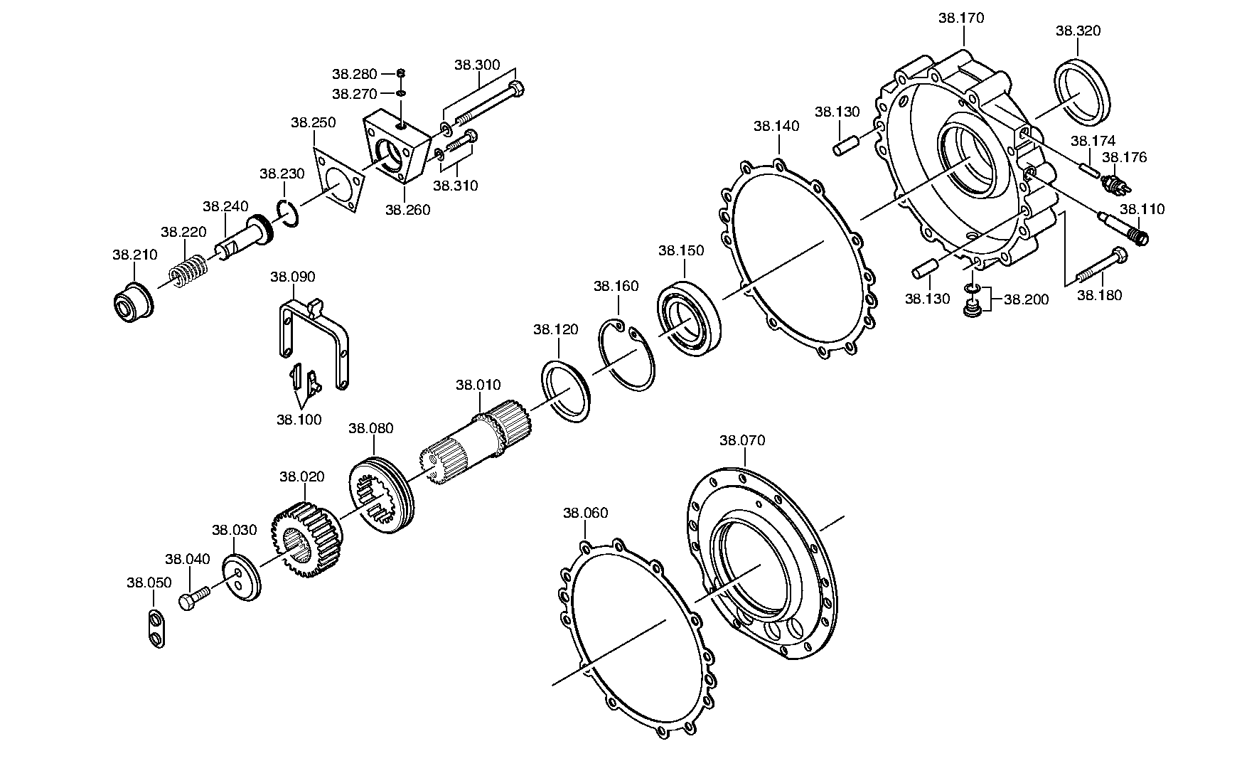 drawing for DAF 698225 - SHAFT SEAL (figure 3)
