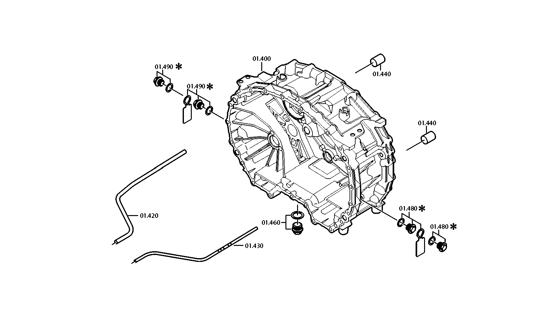 drawing for DAF FBU5116 - SHAFT SEAL (figure 3)