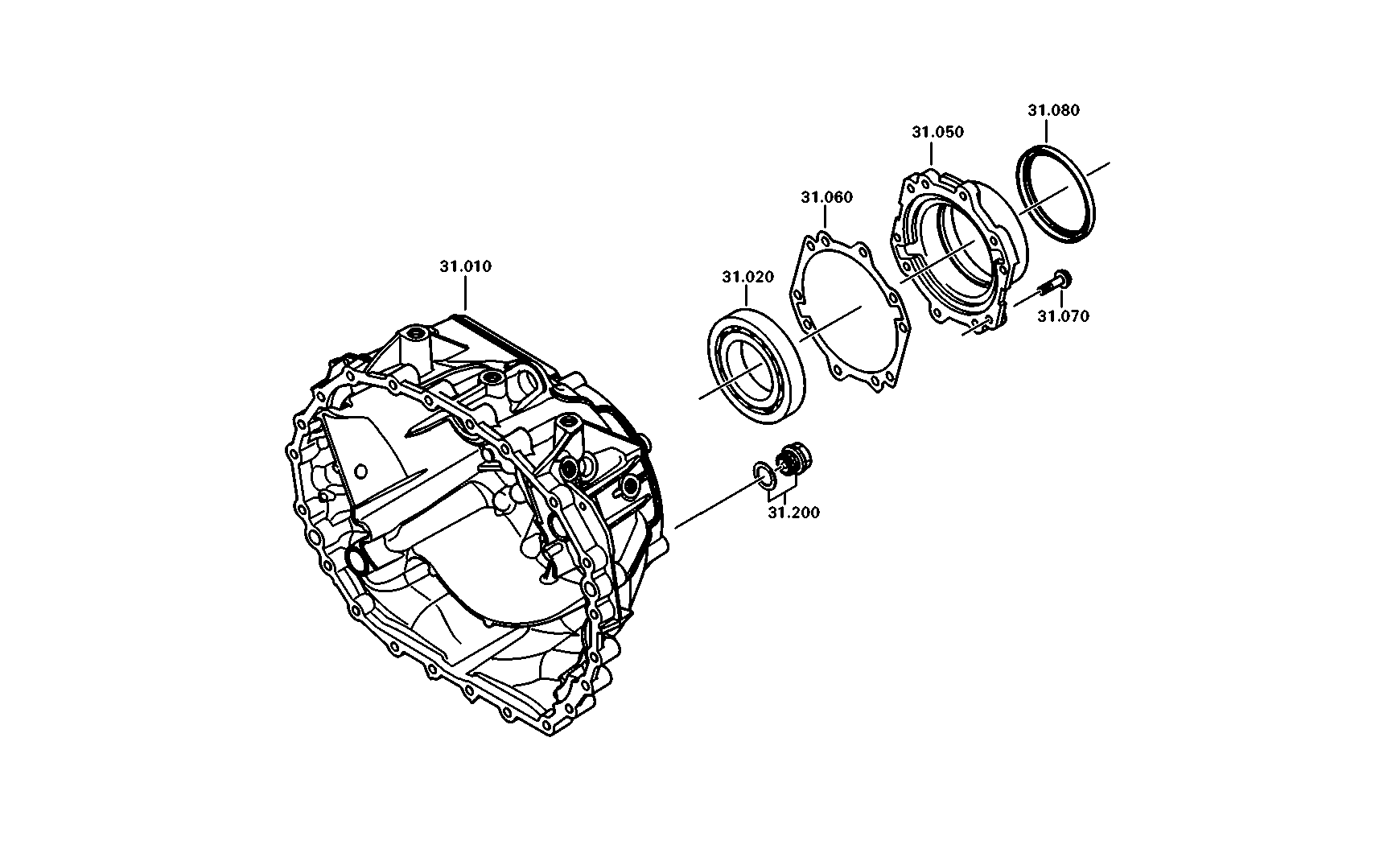 drawing for VOLAT-MINSK 5001856357 - GASKET (figure 1)