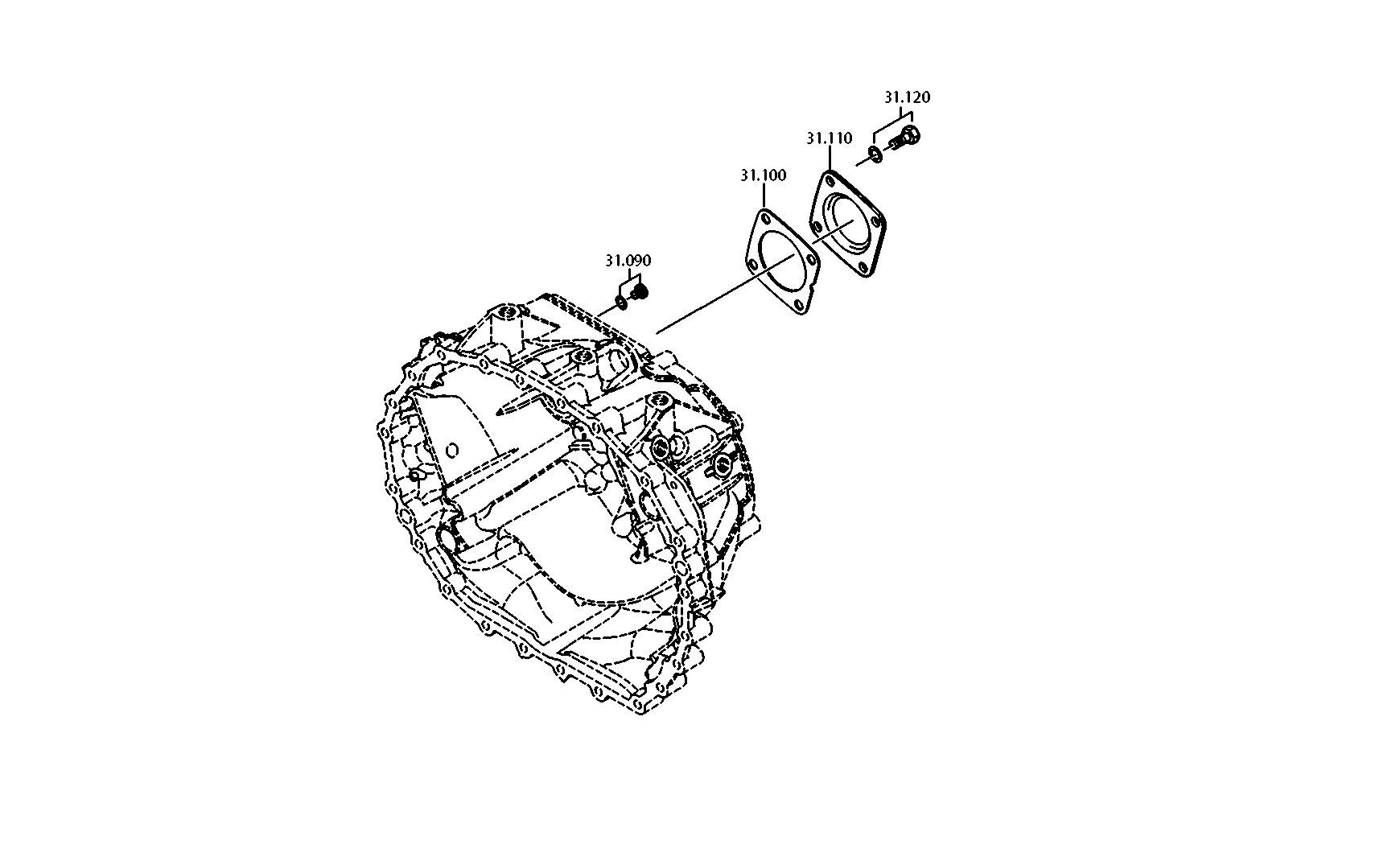 drawing for DAF BUS 1897381 - PROTECTION CAP (figure 2)