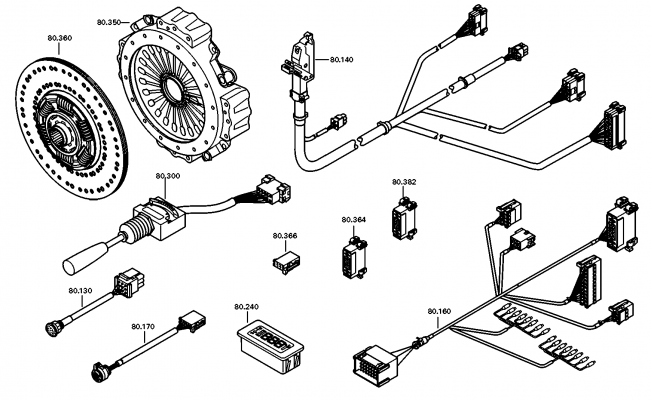 drawing for CARROCERIAS AYATS 30001866 - CLUTCH DISC (figure 1)