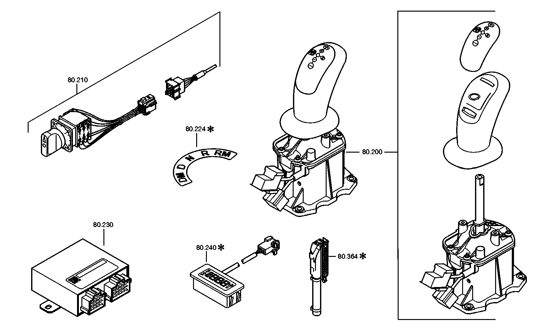 drawing for Hyundai Construction Equipment 47110UP600 - NH 4 B (figure 4)
