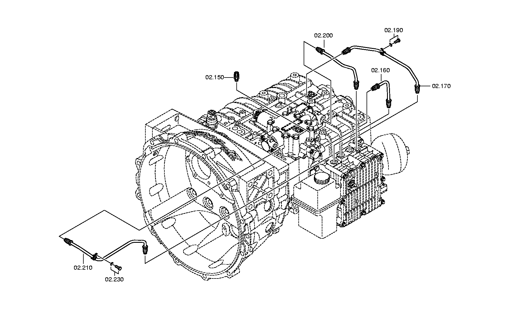 drawing for DAF 1799755 - SENSOR (figure 2)