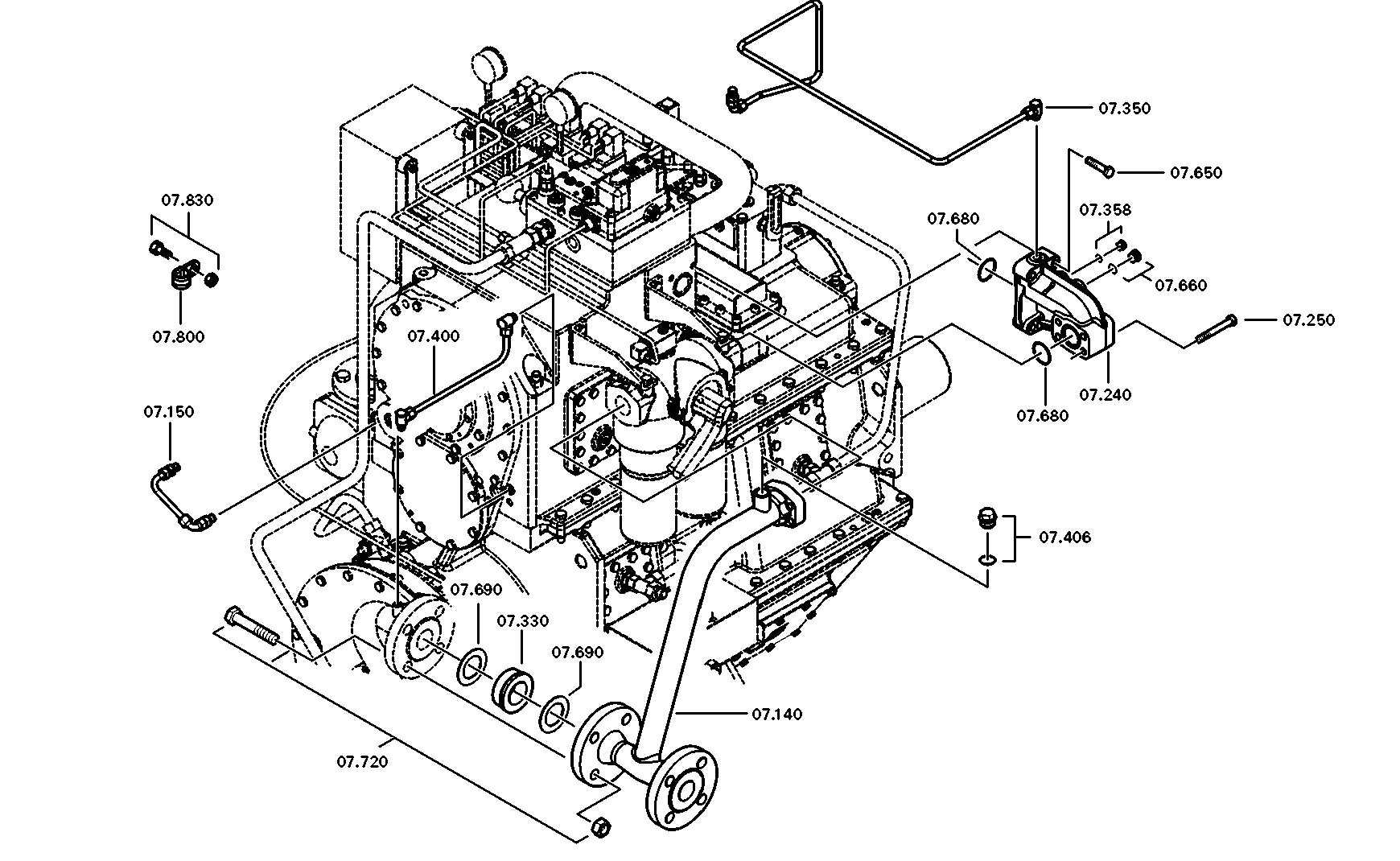 drawing for AGCO VKH3754 - O-RING (figure 2)
