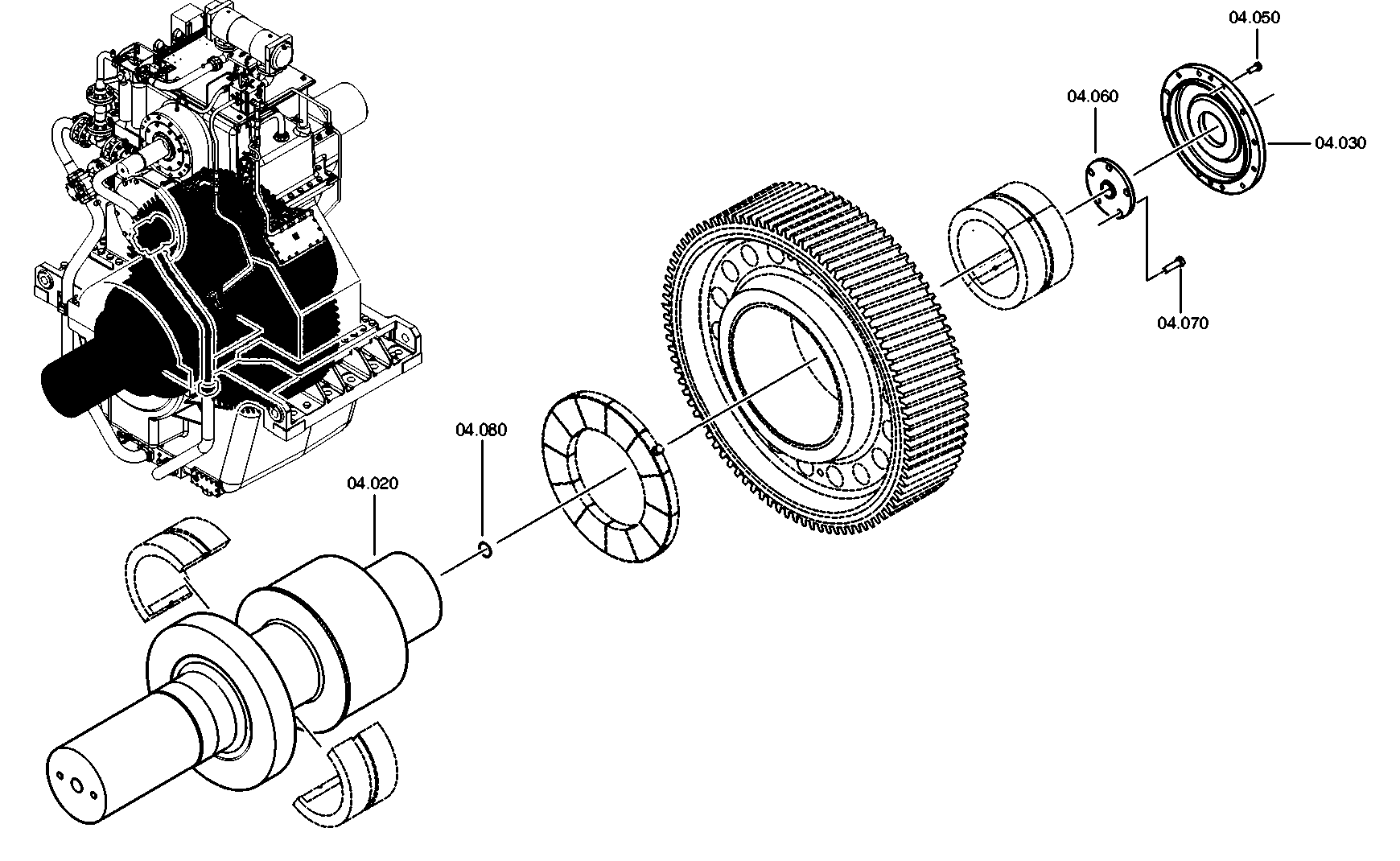 drawing for VOLVO 001072633 - O-RING (figure 1)
