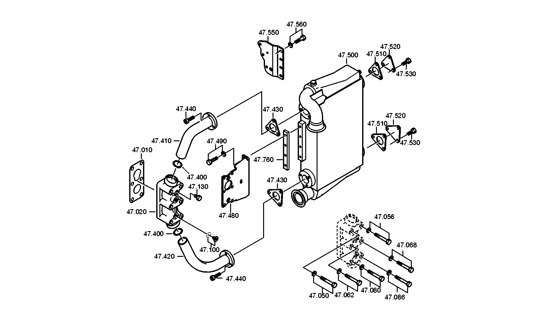 drawing for MTU, FRIEDRICHSHAFEN XP00G30100041 - TUBE (figure 5)