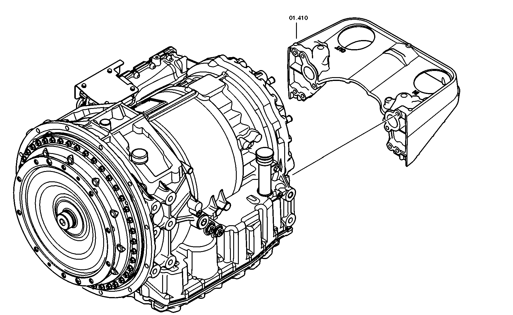 drawing for SCANIA 2035916 - EST ECOLIFE (figure 4)