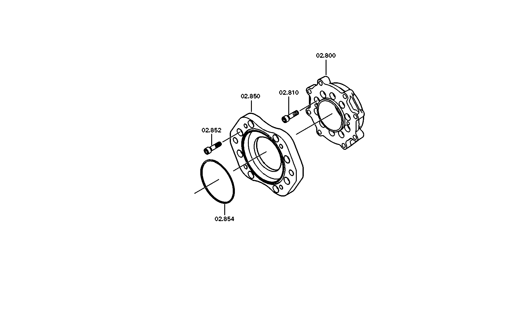 drawing for DAF 1622264 - O-RING (figure 1)