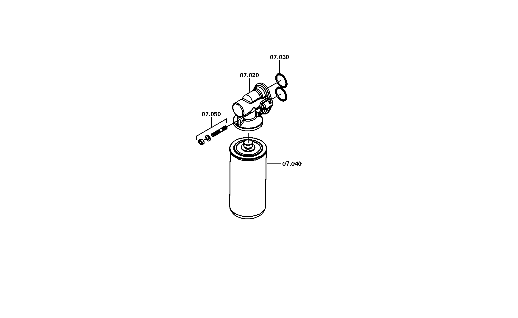 drawing for PPM 6089128 - FILTER HEAD (figure 1)