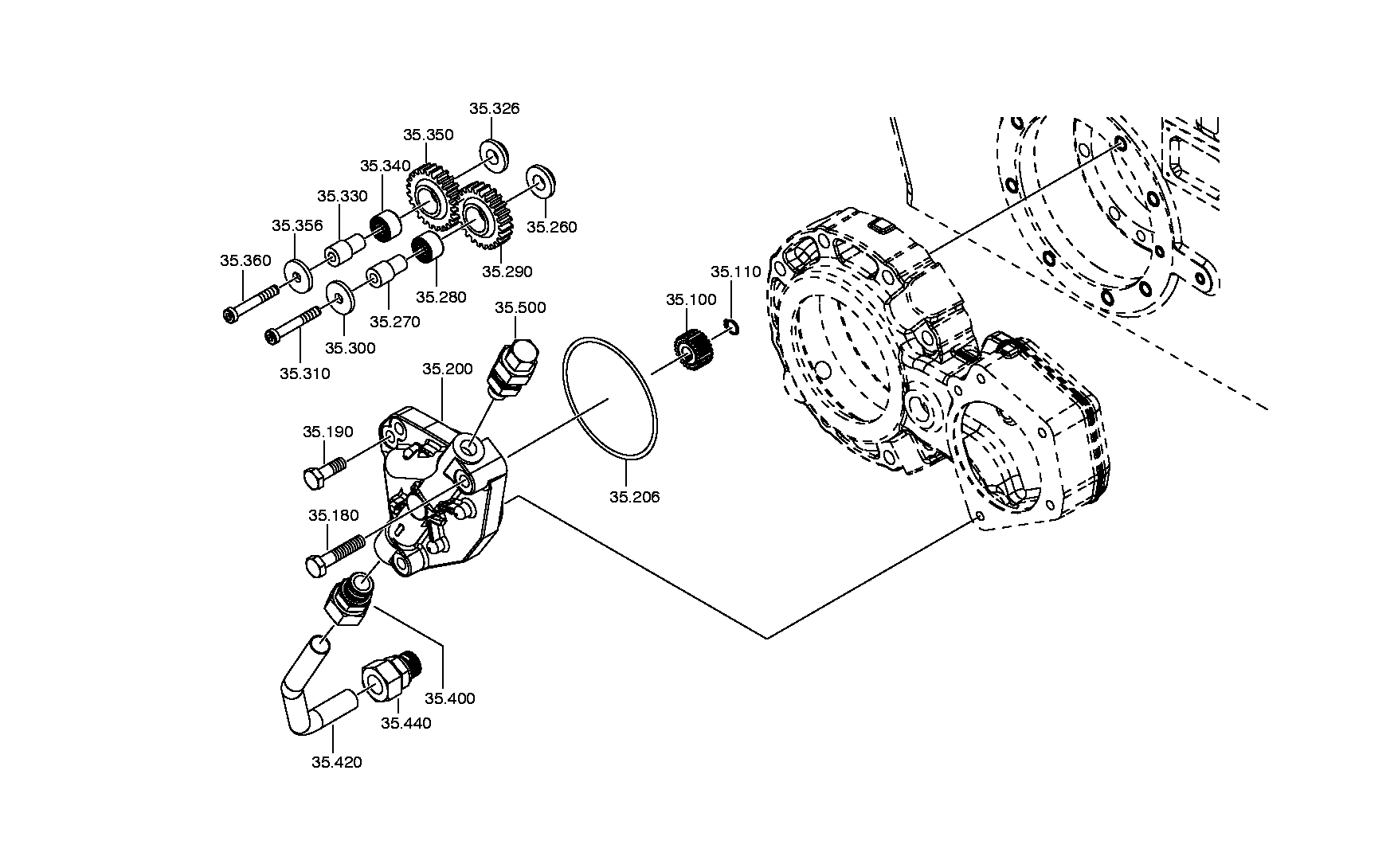 drawing for STEYR NUTZFAHRZEUGE AG 0.900.1232.0 - RETAINING RING (figure 2)