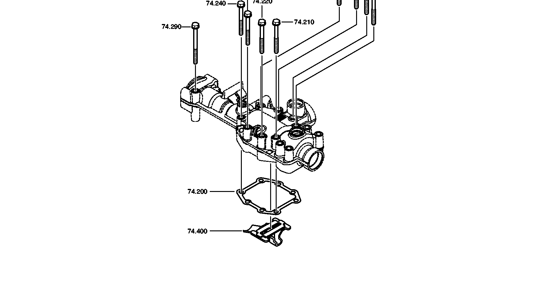 drawing for DAF 1810830 - LOCKING PIECE (figure 1)