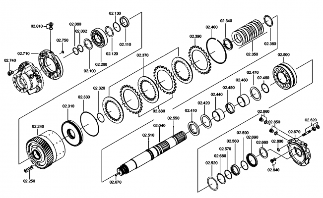 drawing for IVECO 7701027339 - SNAP RING (figure 1)