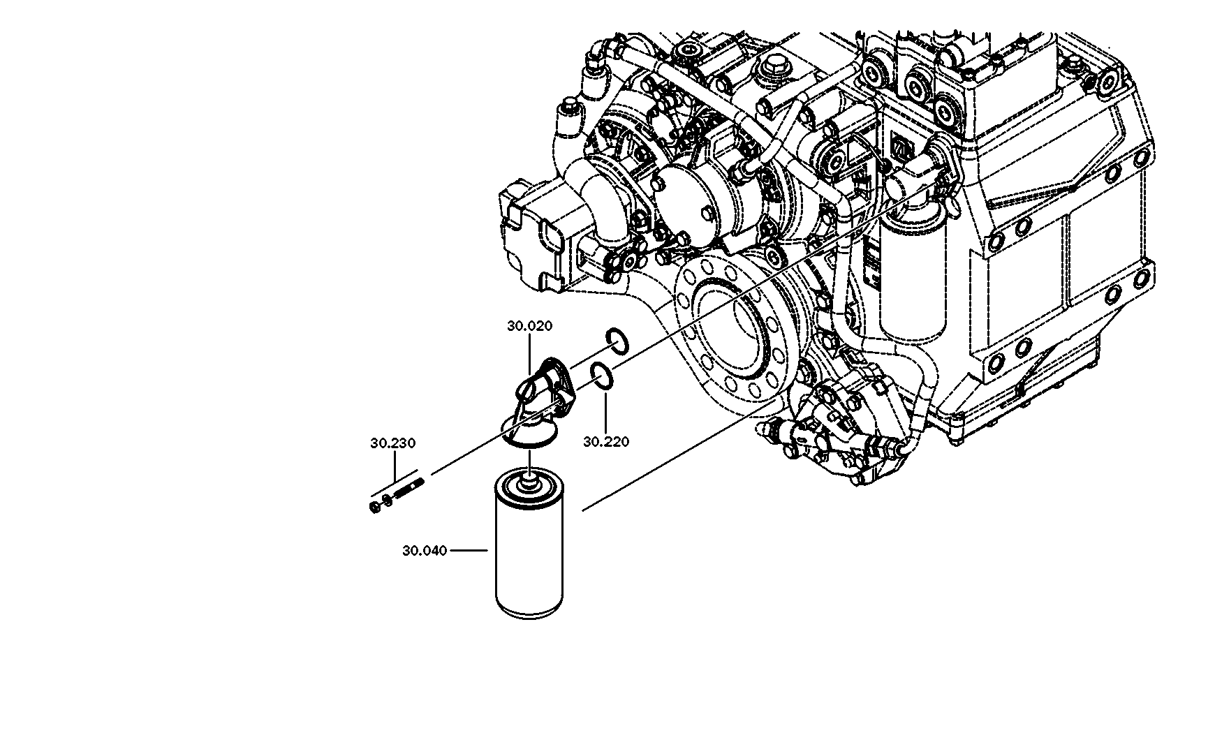 drawing for PPM 6089128 - FILTER HEAD (figure 2)