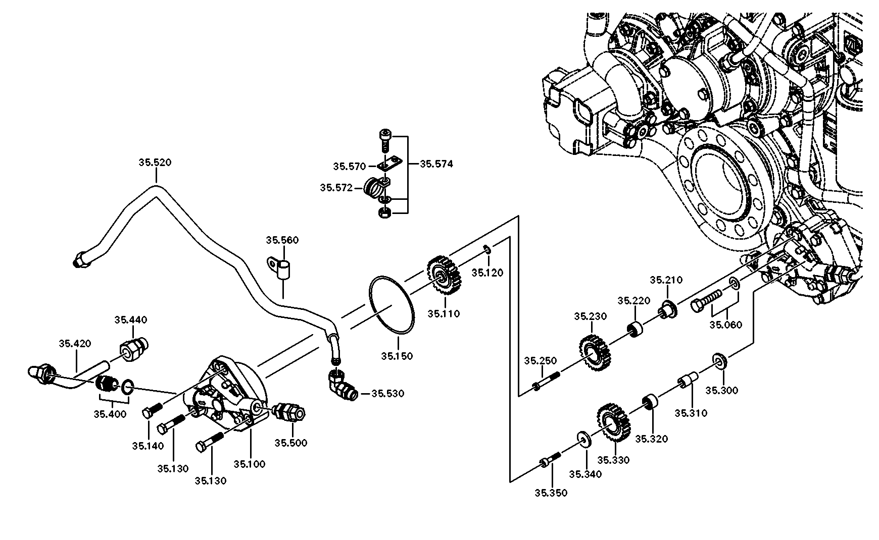 drawing for STEYR NUTZFAHRZEUGE AG 0.900.1232.0 - RETAINING RING (figure 3)