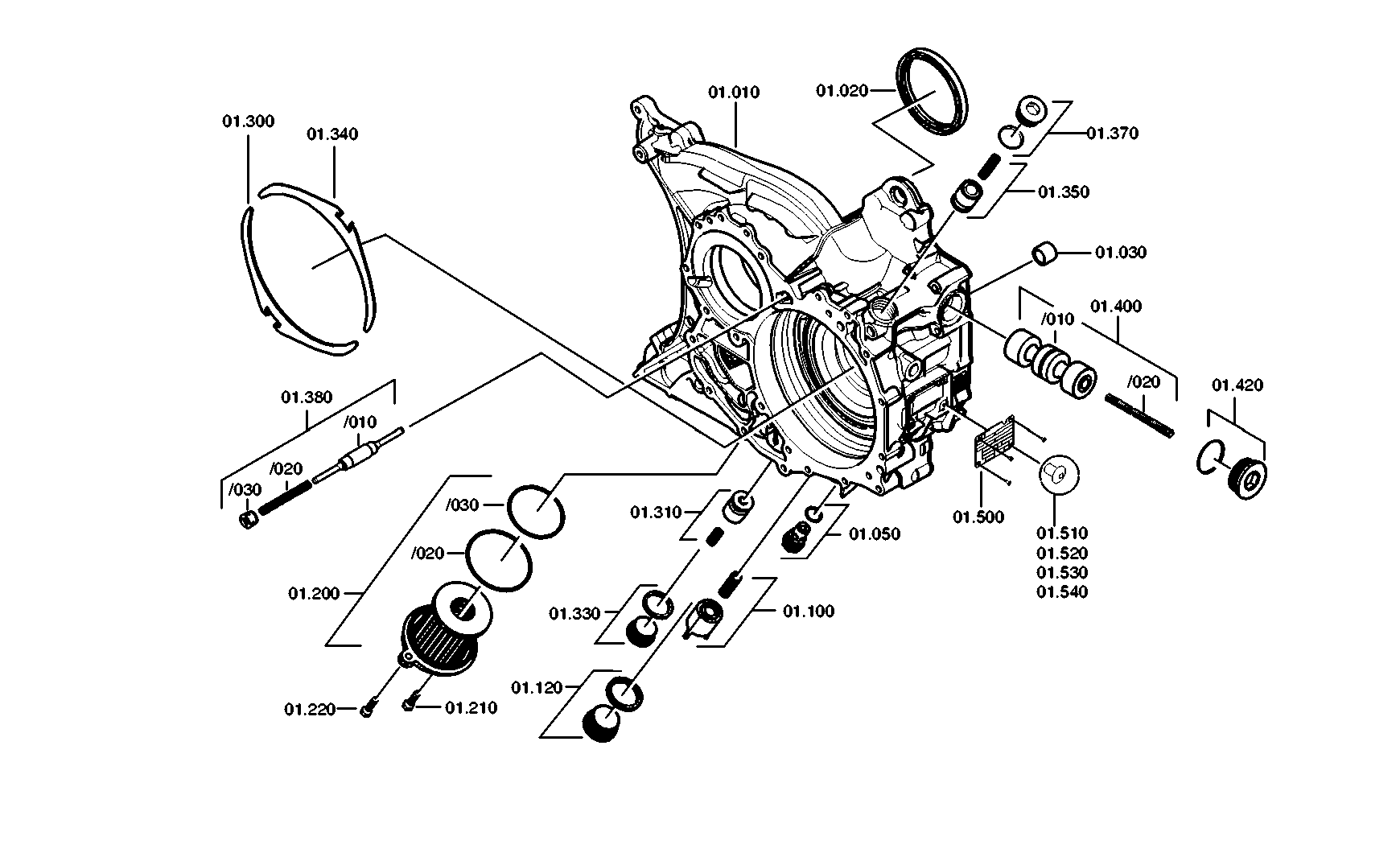 drawing for DAF 1828379 - SUCTION FILTER (figure 3)