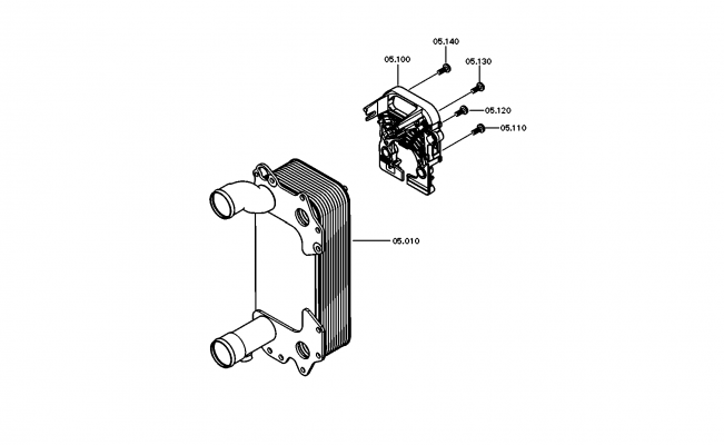 drawing for Hyundai Construction Equipment QZ6093205006 - CARRIER (figure 1)