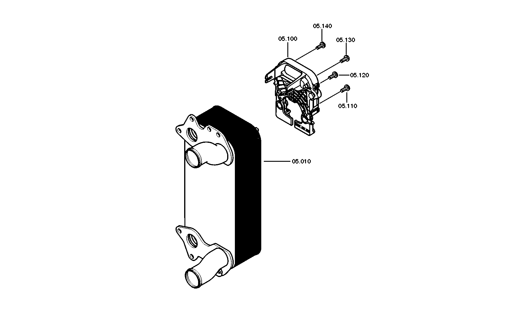 drawing for Hyundai Construction Equipment QZ6093205006 - CARRIER (figure 2)