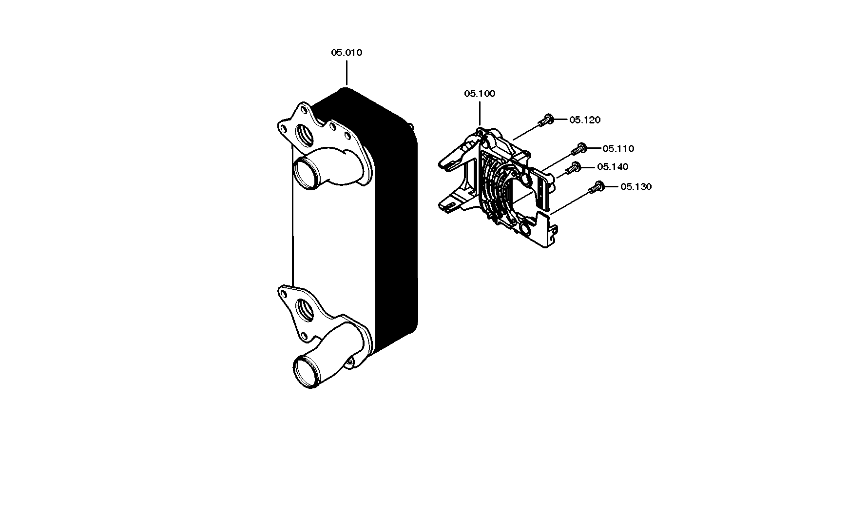 drawing for Hyundai Construction Equipment QZ6093205006 - CARRIER (figure 3)