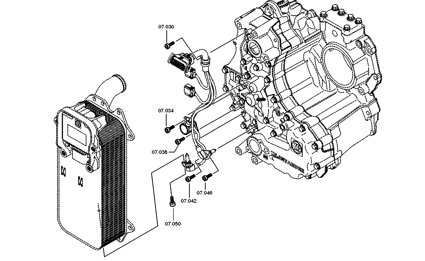 drawing for DAF 1897019 - CABLE TERMINAL (figure 1)