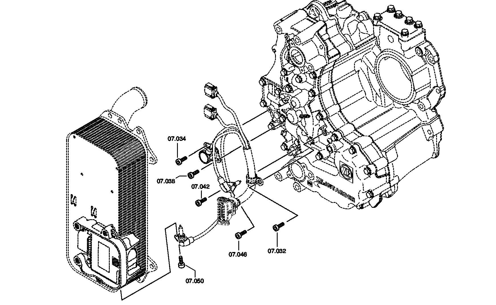 drawing for DAF 1887071 - CABLE (figure 1)