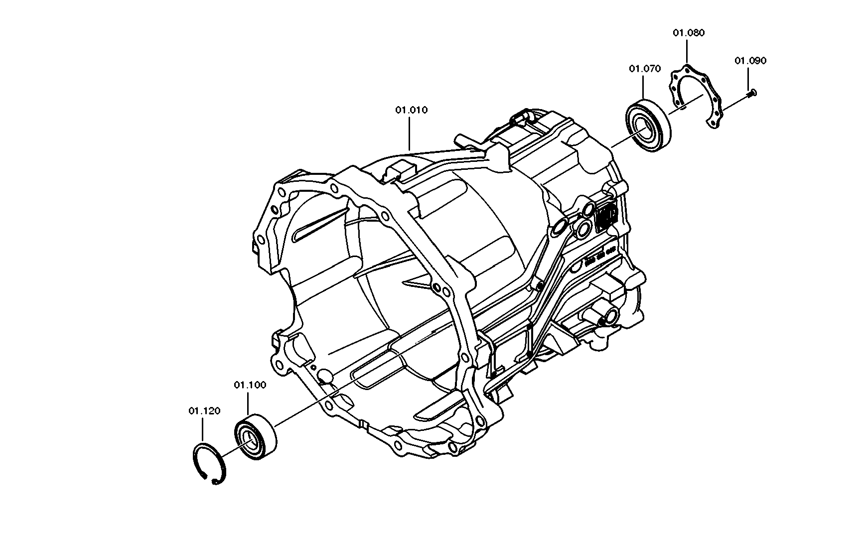 drawing for JAGUAR CARS LTD. 4R83-7C081-AA - SHAFT SEAL (figure 1)